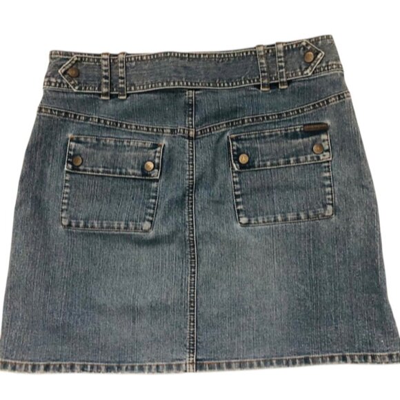 Vintage Calvin Klein Denim Skirt - 13 - Picture 8 of 11